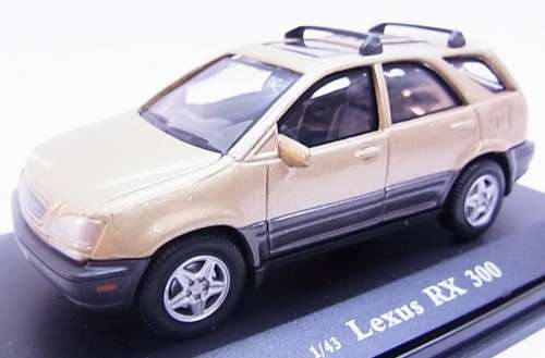 Lexus RX300 2003 beige-met 1/43 AmericanMint NEW+boxed  #5431 instant wheels