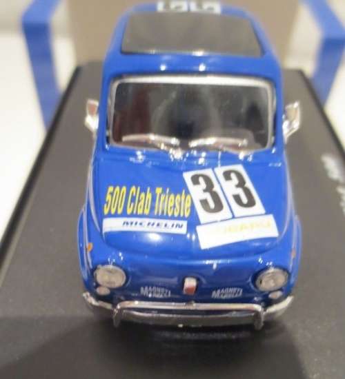 Fiat 500L Rallye #33 CLAB Trieste 1957 blue 1/43 AmericanMint NEW+boxed   #5432 instant wheels