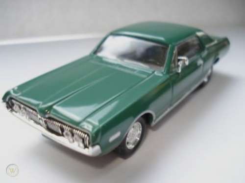 Mercury Cougar 1967 green 1/43 IXO/Del Prado NEWinBlister   #4566 instant wheels