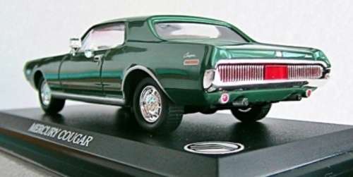 Mercury Cougar 1967 green 1/43 IXO/Del Prado NEWinBlister   #4566 instant wheels