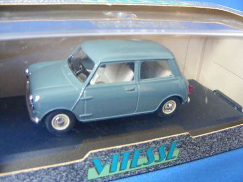 Austin Seven Mini 1959 lt.blue 1/43 Vitesse NEW+boxed  #5437 instant wheels