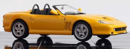 Ferrari 550 Barchetta 2000 yellow 1/43 IXO NEW+boxed  #4938 instant wheels