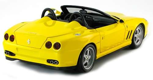 Ferrari 550 Barchetta 2000 yellow 1/43 IXO NEW+boxed  #4938 instant wheels