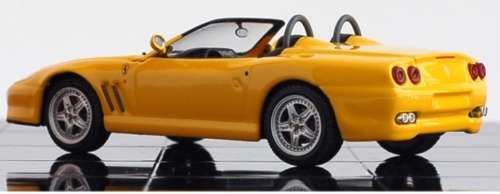 Ferrari 550 Barchetta 2000 yellow 1/43 IXO NEW+boxed  #4938 instant wheels