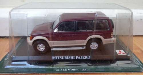 Mitsubishi Pajero lwb (5-door) 1997 maroon 1/43 IXO NewinBlister  #5448 instant wheels