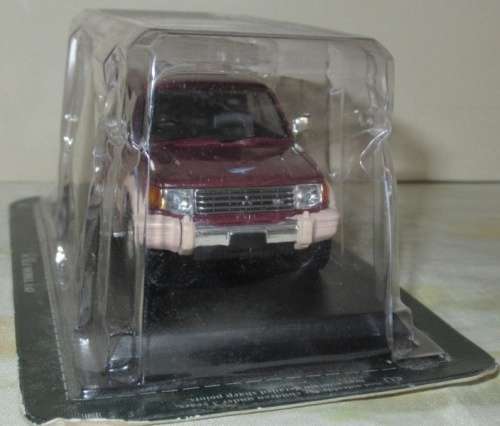Mitsubishi Pajero lwb (5-door) 1997 maroon 1/43 IXO NewinBlister  #5448 instant wheels