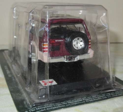 Mitsubishi Pajero lwb (5-door) 1997 maroon 1/43 IXO NewinBlister  #5448 instant wheels