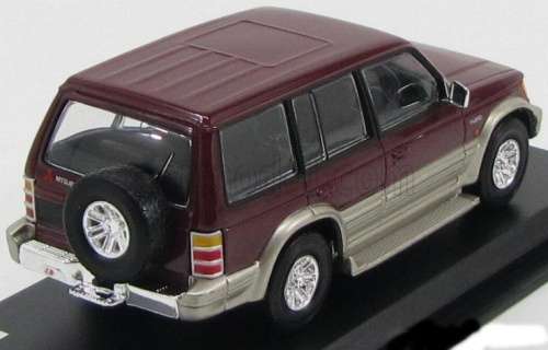 Mitsubishi Pajero lwb (5-door) 1997 maroon 1/43 IXO NewinBlister  #5448 instant wheels