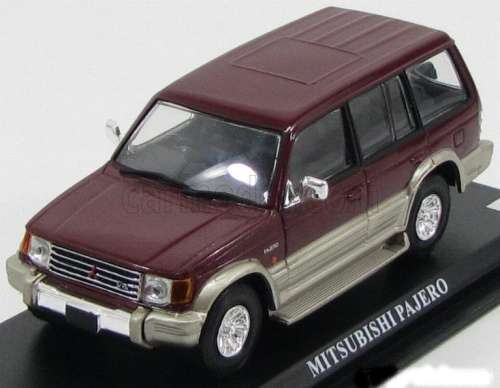Mitsubishi Pajero lwb (5-door) 1997 maroon 1/43 IXO NewinBlister  #5448 instant wheels