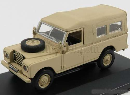 Land Rover Defender LWB 1958 buff+canvas 1/43 IXO NEWinBlister  #5449 instant wheels
