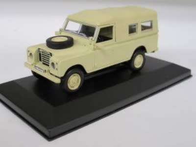 Land Rover Defender LWB 1958 buff+canvas 1/43 IXO NEWinBlister  #5449 instant wheels