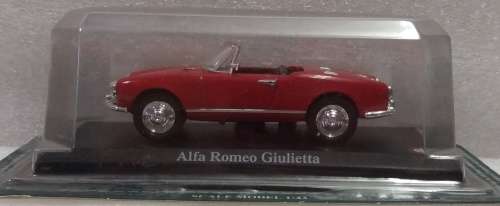 Alfa Romeo Giulietta Spyder 1956 red 1/43 IXO NEWinBlister #5450 instant wheels
