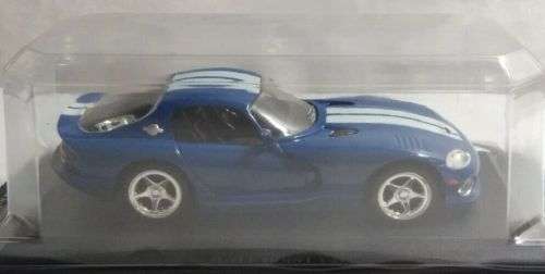Dodge Viper GTS 2001 blue/white stripes 1/43 IXO NEWinBlister  #5453 instant wheels