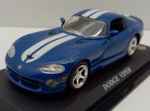 Dodge Viper GTS 2001 blue/white stripes 1/43 IXO NEWinBlister  #5453 instant wheels