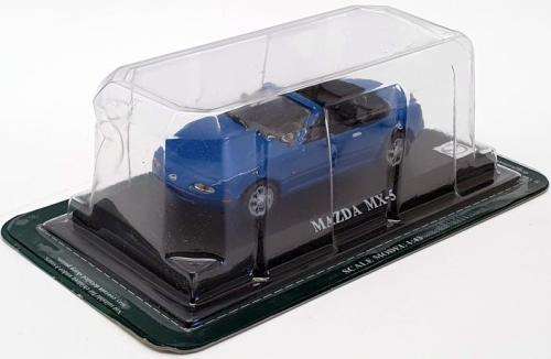 Mazda MX-5 convertible 1994 blue-met 1/43 IXO NEWinBlister  #5455 instant wheels
