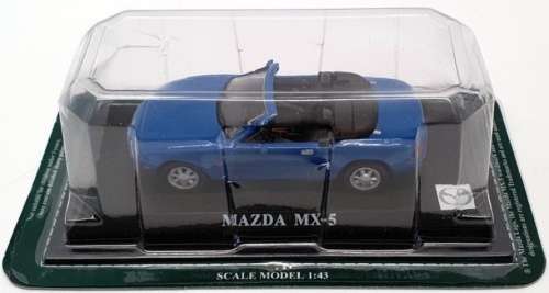 Mazda MX-5 convertible 1994 blue-met 1/43 IXO NEWinBlister  #5455 instant wheels