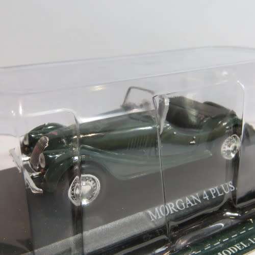 Morgan 4 Plus Roadster 1967 green 1/43 IXO NEWinBlister  #5458 instant wheels