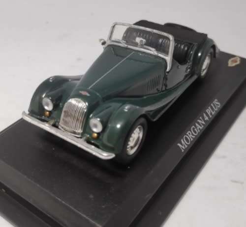Morgan 4 Plus Roadster 1967 green 1/43 IXO NEWinBlister  #5458 instant wheels