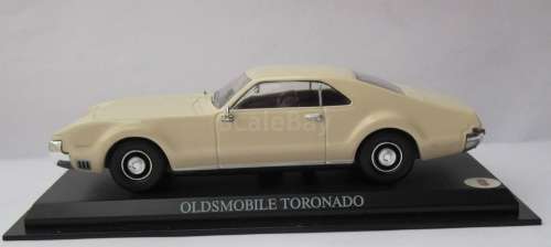 Oldsmobile Tornado 1966 cream 1/43 IXO NEWinBlister  #5459 instant wheels