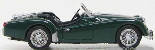 Triumph TR3 Roadster 1955 Green 1/43 IXO NEWinBlister  #5461 instant wheels
