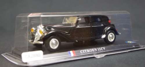 Citroen Traction CV11 1954 black 1/43 IXO NEWinBlister  #5465 instant wheels