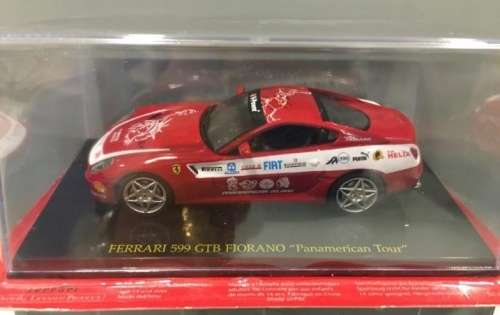 Ferrari 599 GTB Fiorano Panamerican Tour 2006 1/43 IXO NEW+boxed  #5471 instant wheels