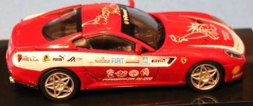 Ferrari 599 GTB Fiorano Panamerican Tour 2006 1/43 IXO NEW+boxed  #5471 instant wheels
