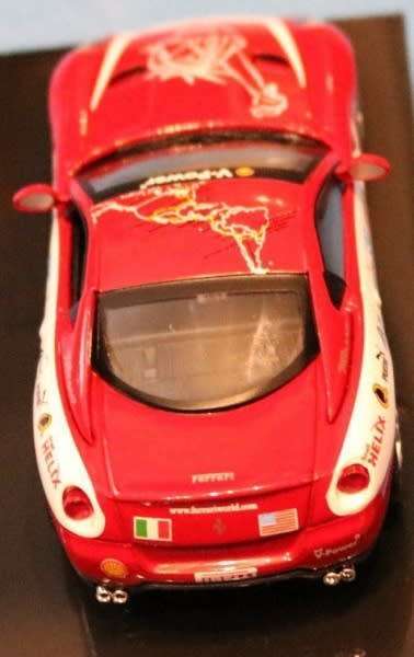 Ferrari 599 GTB Fiorano Panamerican Tour 2006 1/43 IXO NEW+boxed  #5471 instant wheels