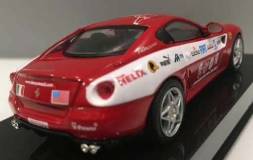 Ferrari 599 GTB Fiorano Panamerican Tour 2006 1/43 IXO NEW+boxed  #5471 instant wheels