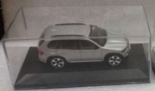BMW X5 E70 2013 silver 1/43 Bburago NEW+showcased  #5472 instant wheels