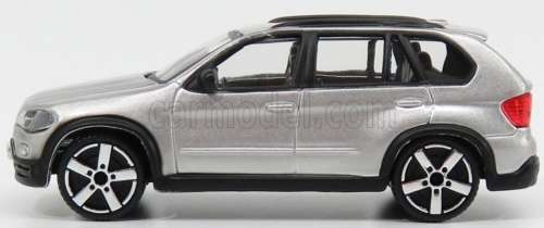 BMW X5 E70 2013 silver 1/43 Bburago NEW+showcased  #5472 instant wheels