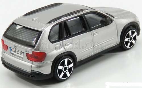 BMW X5 E70 2013 silver 1/43 Bburago NEW+showcased  #5472 instant wheels