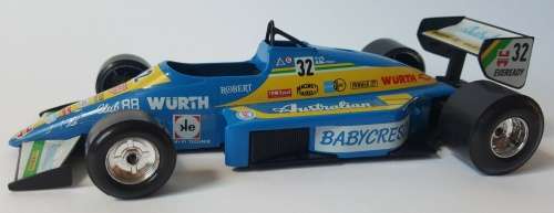 Monza Grand Prix F1 #32 1995 blue 1/24 Bburago NEW+boxed  #2257 instant wheels