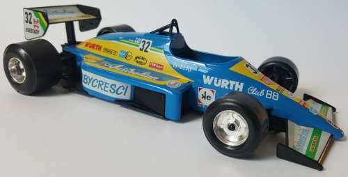 Monza Grand Prix F1 #32 1995 blue 1/24 Bburago NEW+boxed  #2257 instant wheels