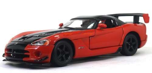 Dodge Viper SRT 10 ACR 2017 red+carbon 1/24 Bburago NEW+boxed  #2258 instant wheels
