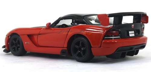 Dodge Viper SRT 10 ACR 2017 red+carbon 1/24 Bburago NEW+boxed  #2258 instant wheels