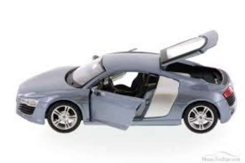 Audi R8 2016 lt.blue-met 1/24 Maisto NEW+boxed  #2260 instant wheels