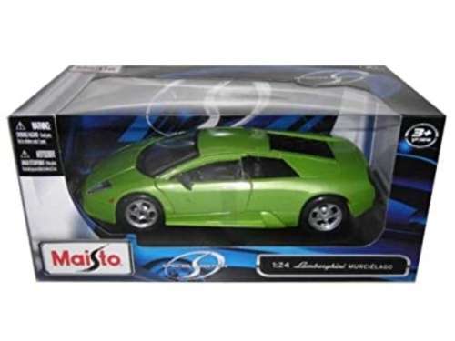 Lamborghini Murchielage lt.green-met 1/24 Maisto NEW+boxed  #2261 instant wheels