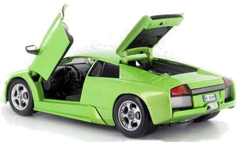 Lamborghini Murchielage lt.green-met 1/24 Maisto NEW+boxed  #2261 instant wheels