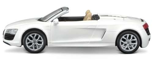 Audi R8 Spyder 2016 white 1/24 Maisto NEW+boxed  #2262 instant wheels