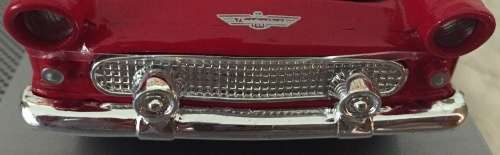 Ford Thunderbird conv. 1956 red 1/24 MotorMax NEW+boxed  #2263 instant wheels