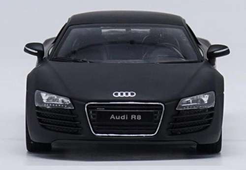 Audi R8 V10 2011 matte-black 1/24 Welly NEW+boxed  #2269 instant wheels