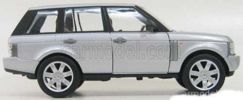 Land Rover Range Rover 2003 silver 1/24 Welly NEW+boxed  #2272 instant wheels