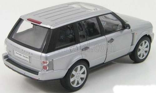 Land Rover Range Rover 2003 silver 1/24 Welly NEW+boxed  #2272 instant wheels