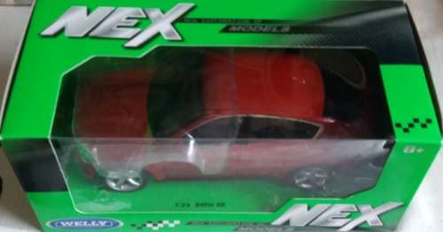BMW X6 (E71) 2012 red 1/24 Welly NEW+boxed  #2274 instant wheels