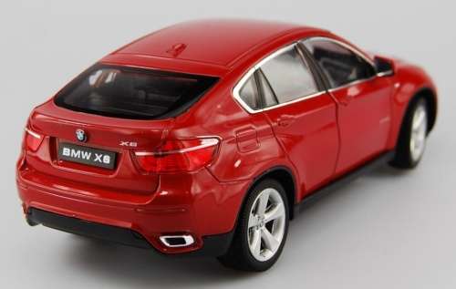 BMW X6 (E71) 2012 red 1/24 Welly NEW+boxed  #2274 instant wheels