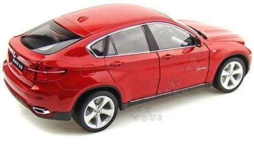 BMW X6 (E71) 2012 red 1/24 Welly NEW+boxed  #2274 instant wheels