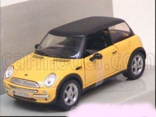 Mini Cooper 2001 yellow 1/43 Schuco NEW+boxed  #5482 instant wheels
