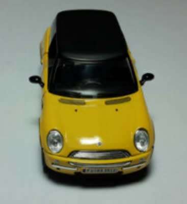 Mini Cooper 2001 yellow 1/43 Schuco NEW+boxed  #5482 instant wheels