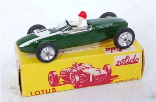 Lotus F1 #1 1960 green 1/43 Solido NEW+boxed  #5484 instant wheels